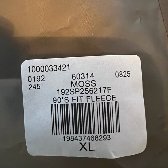 Fear of God 90's Fleece Hoodie for Men in the color MOSS - Picture 7 of 8